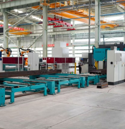 Bâtiment d'usine à structure en acier préfabriquée