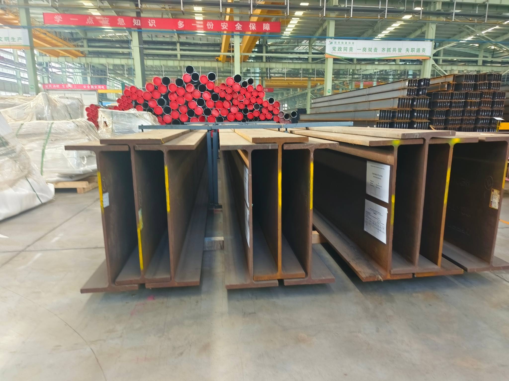 プレハブ組立式鉄骨梁