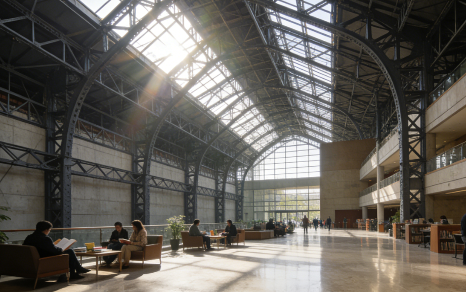 Steel Structure Cultural Center