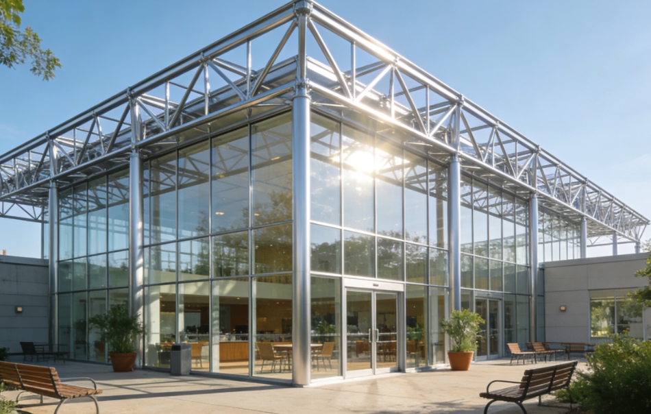 Centres de loisirs à structure métallique