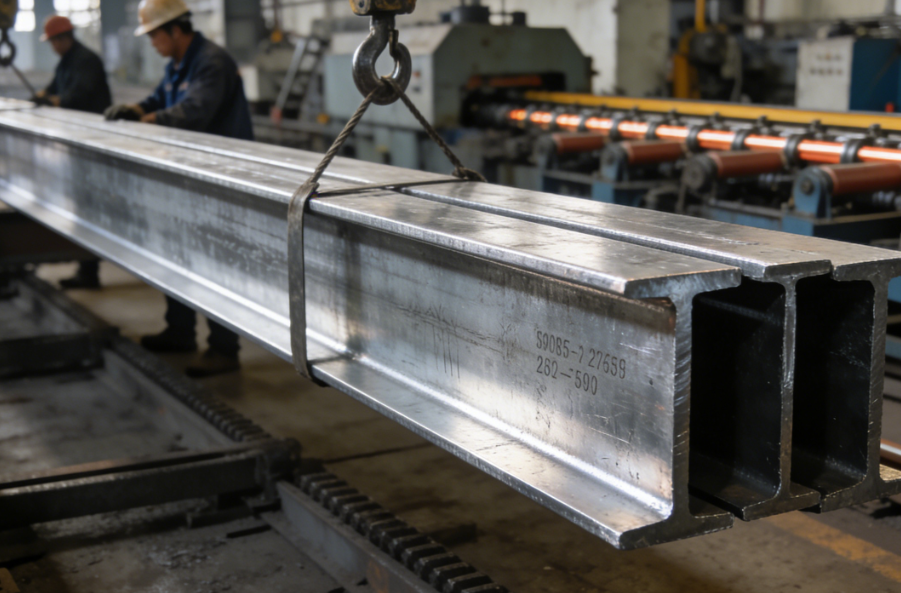 Steel structure H-beam