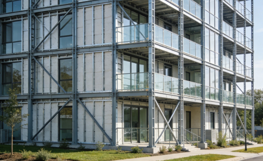 Prefabricated Steel Structure Residential Building