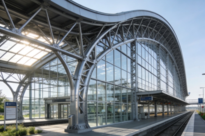 Steel Structure Railway Stations