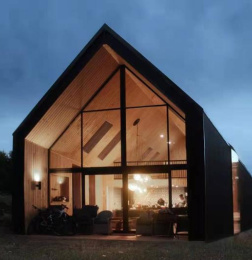 Villa préfabriquée en bois