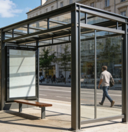 Muundo wa chuma kituo cha basi