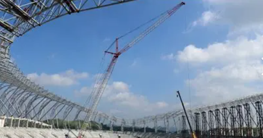 Geprefabriceerde ACRS-standaard stalen gymzaal.png