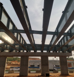 Steel structure bridge project