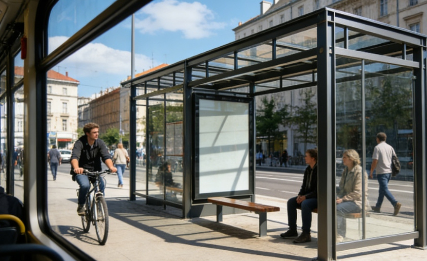 Estações rodoviárias com estrutura em aço
