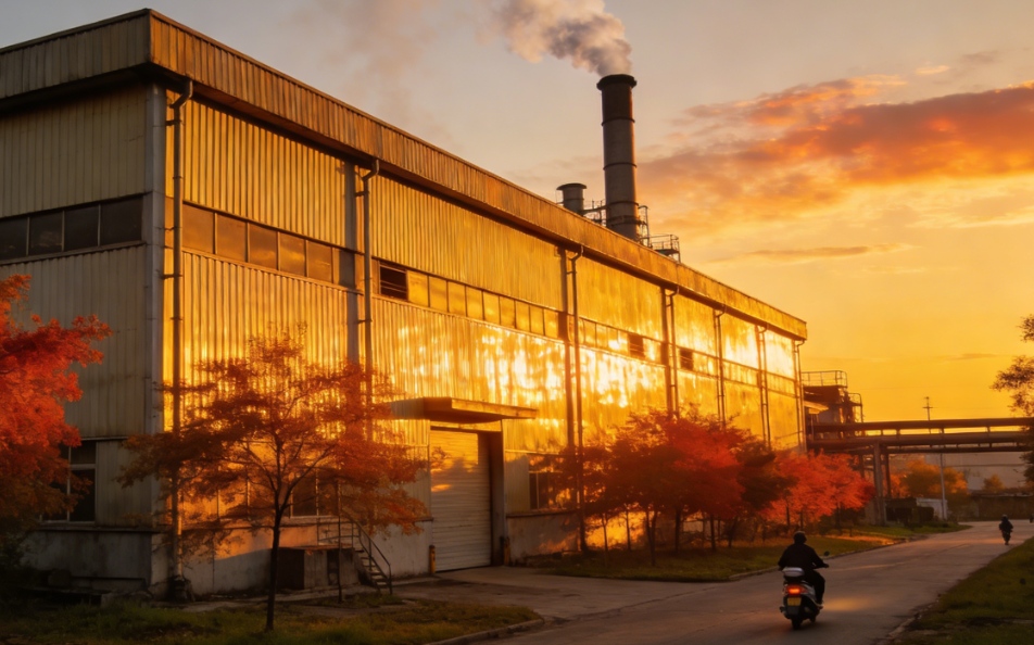 Hangares de aeropuerto con estructura de acero