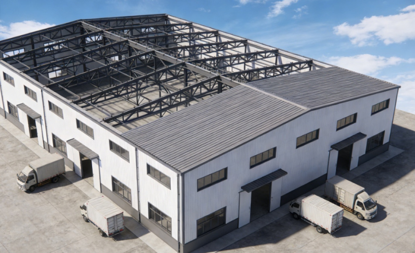 Steel Structure Industrial Plants