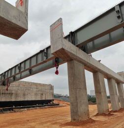  Prefabricated steel structure bridge