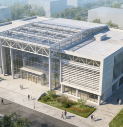 Steel Structure Cultural Center