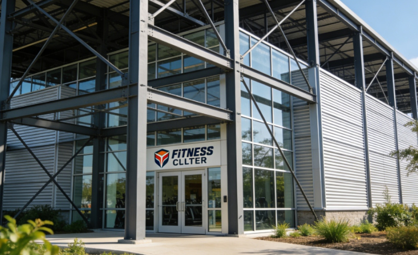 Stalen Constructie Fitnesscentrum