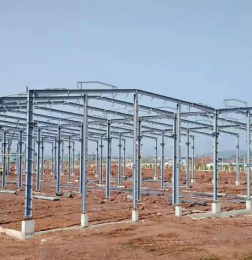  Estructura de acero terminada de Municipal  