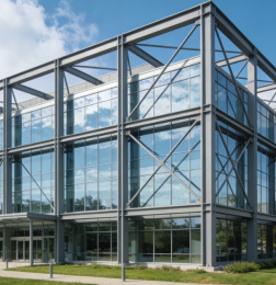 Centres financiers à structure métallique