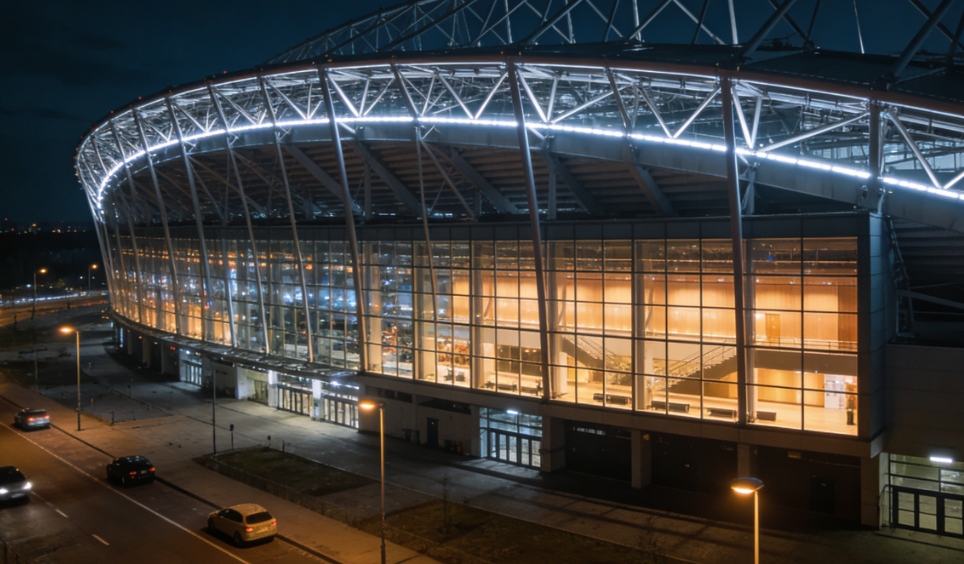 鉄骨スタジアム