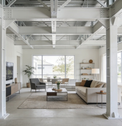 Edificio residencial de estructura de acero prefabricada