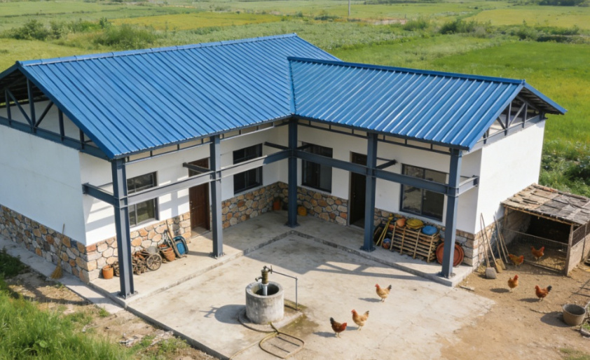 Steel Structure New Rural Residences