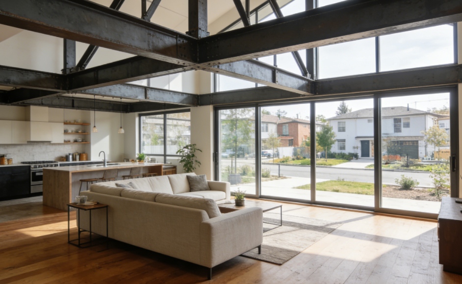 Steel Structure Civil Residential Buildings