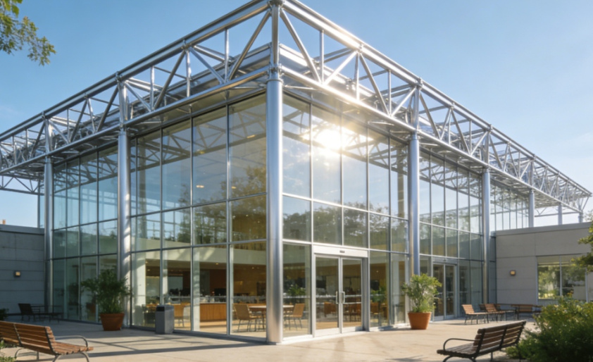 Centros de Lazer com Estrutura em Aço