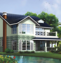 Maison préfabriquée à structure métallique