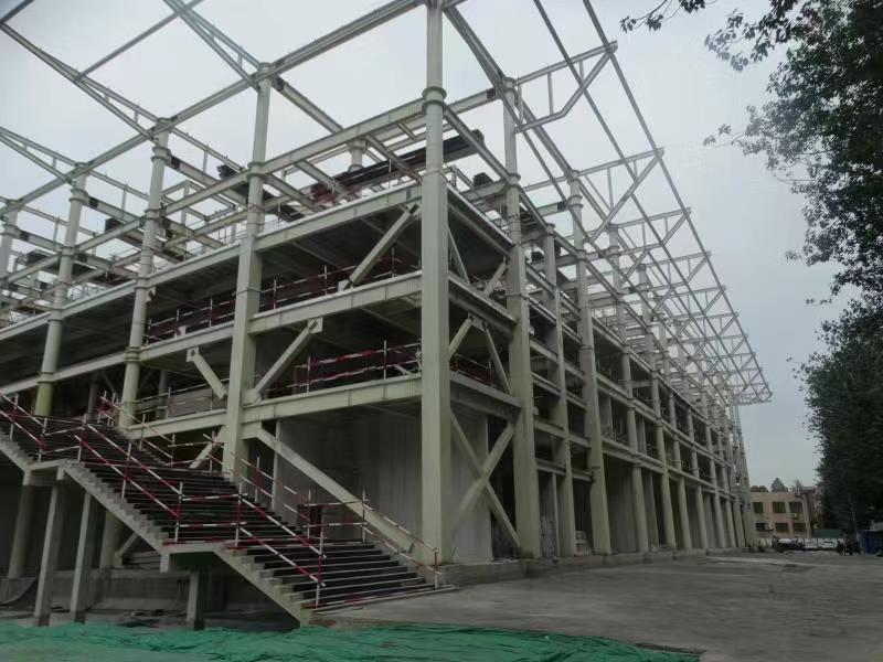 Construction progress of integral frame and structure.jpg Construction progress of integral frame and structure.jpg