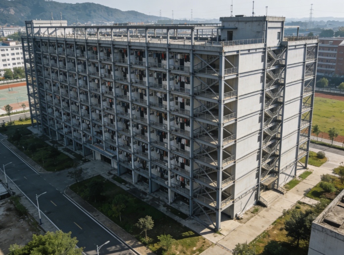 مباني سكنية ذات هياكل فولاذية