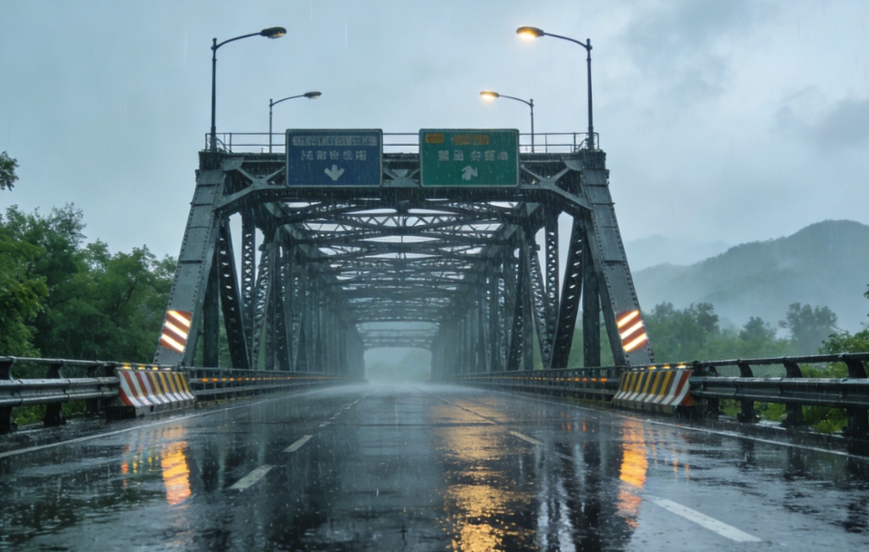 Ponts routiers à structure métallique