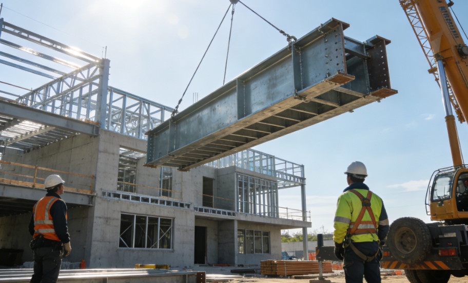 Fertigbauwohnung in Stahlkonstruktion