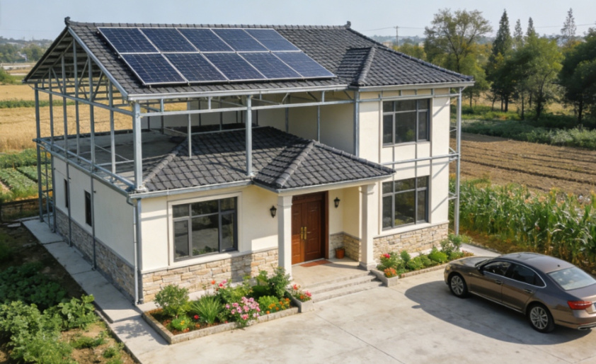 Steel Structure New Rural Residences