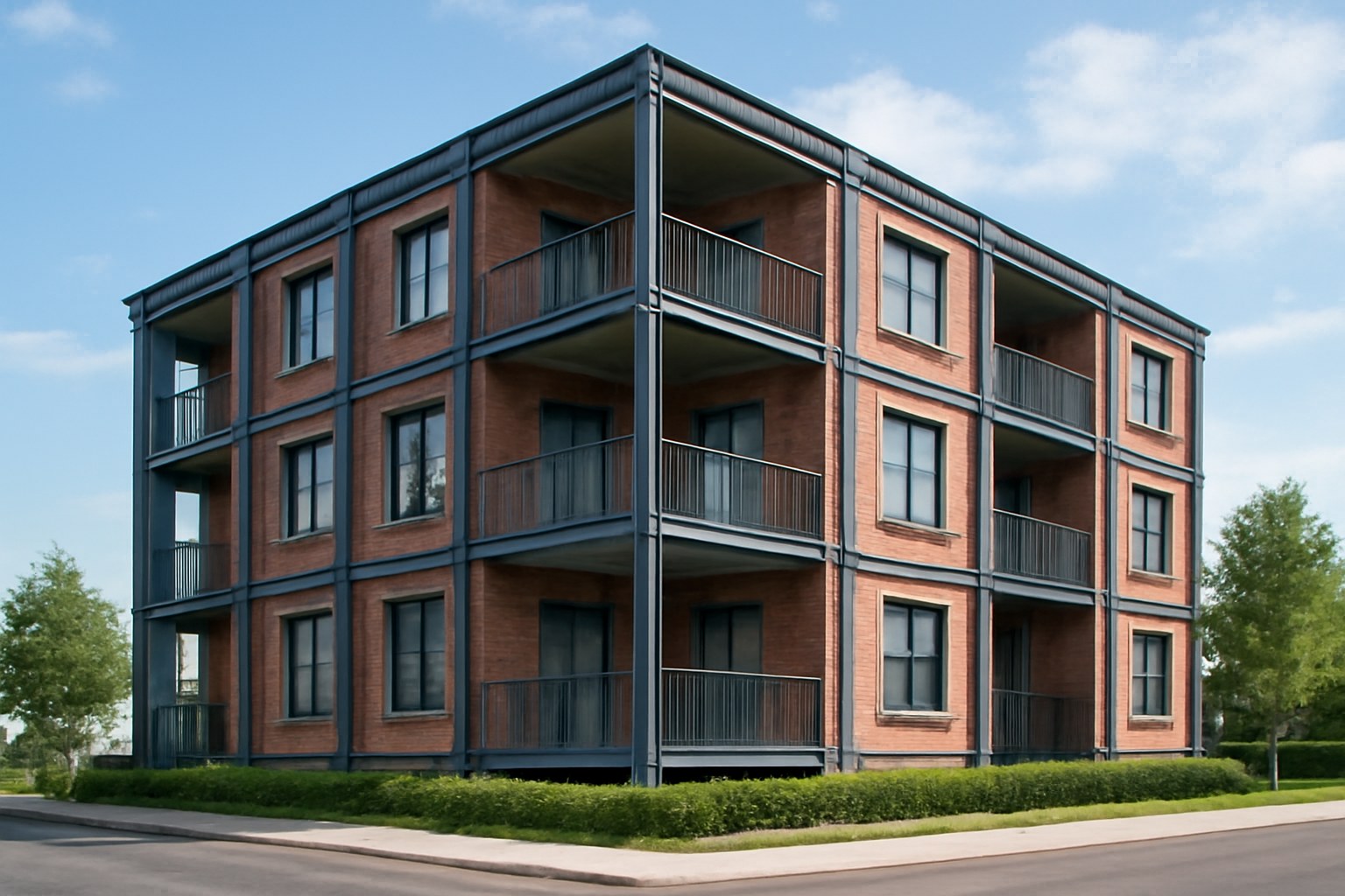 Steel Structure High-Rise Buildings