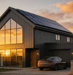 Villa's met staalconstructie