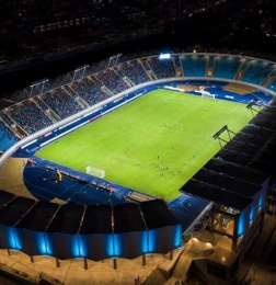 Stahlkonstruktion Stadion