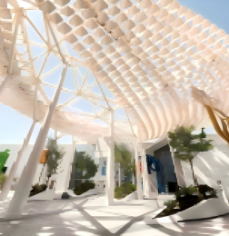 Centre Culturel Structure en Acier