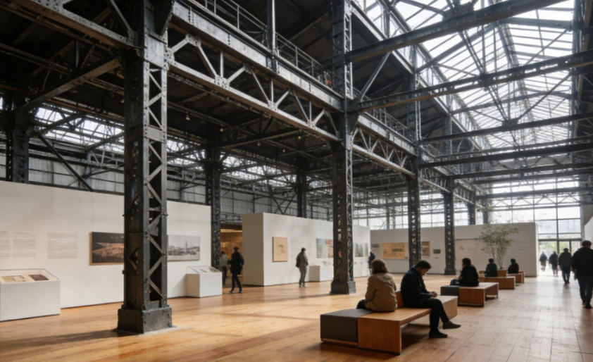 Культурные центры из стальных конструкций