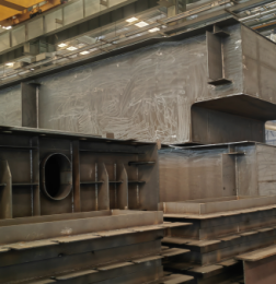 Pont à structure d’acier