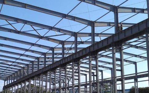 Jengo la kiwanda cha muundo wa chuma