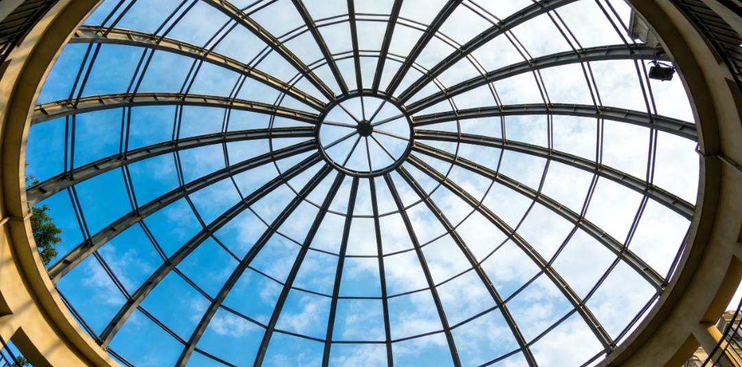 Stahlkonstruktionskuppel