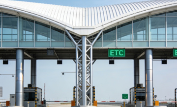 Steel Structure Highway Toll Station