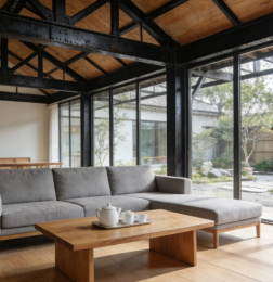 スチール構造のブティックホームステイ