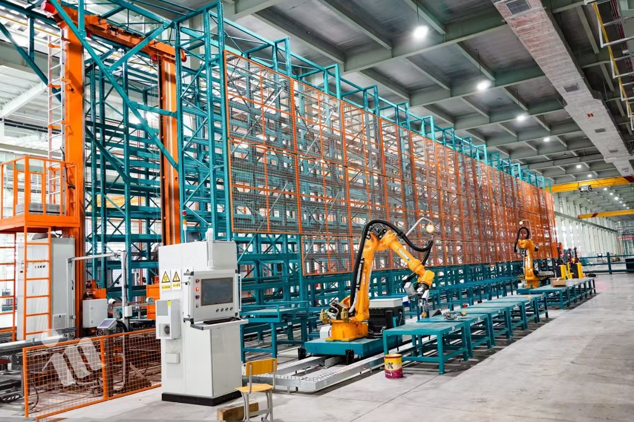 プレハブ鉄骨構造工場ビル