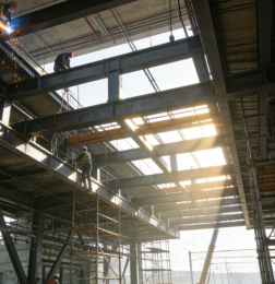 Muundo wa chuma kituo cha reli ya mwendo kasi