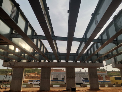 Processus d'installation du pont