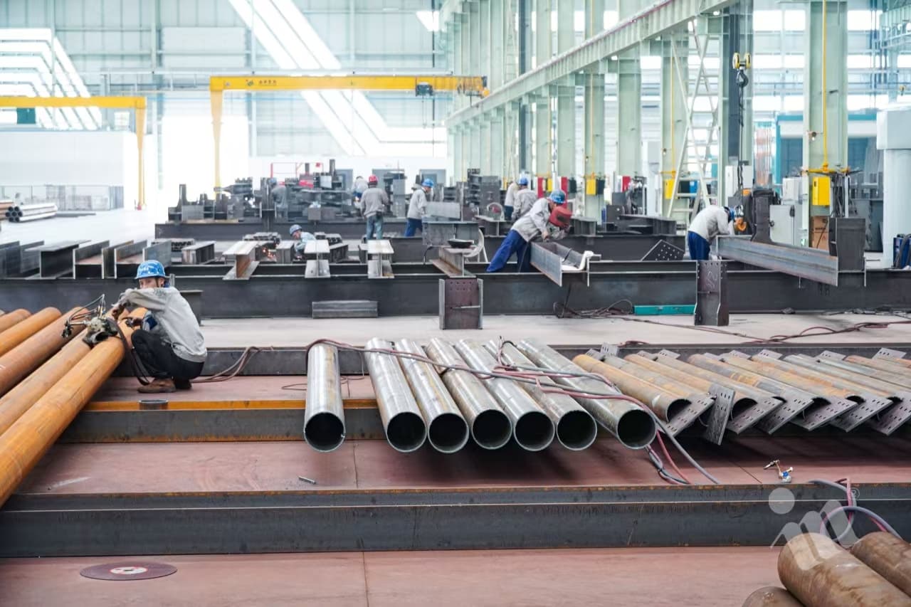 Vorgefertigte Stahlsäule