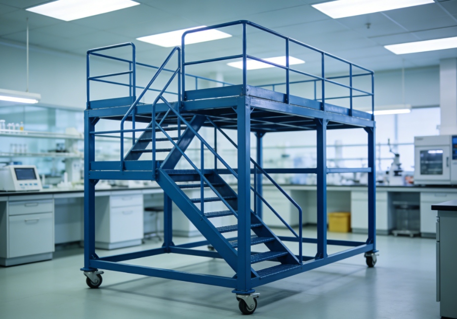 Sistemas de soporte de equipos de estructura de acero