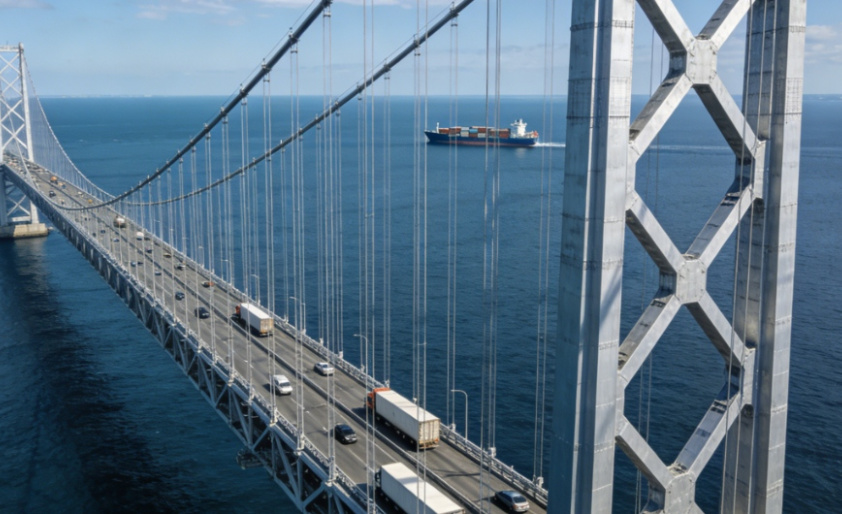  Steel Structure Cross-Sea Bridges